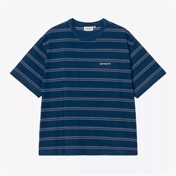 Carhartt WIP Matti T-shirt s/s Blue / Phlox Indigo Overdyed